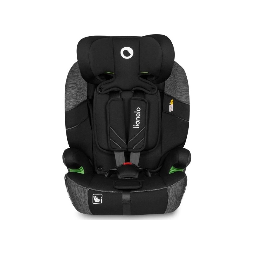 Lionelo - Cadeira auto LEVI ONE i-Size 76-150 cm preta/cinzenta