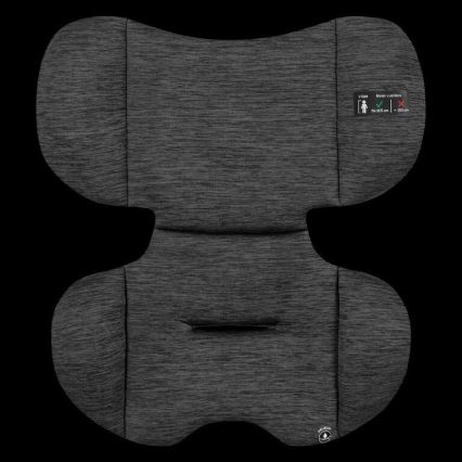 Lionelo - Cadeira auto LEVI ONE i-Size 76-150 cm preta/cinzenta