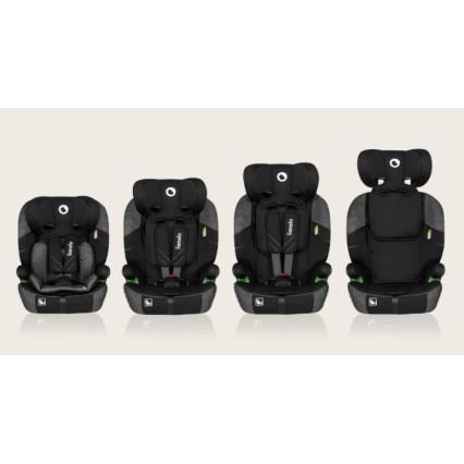 Lionelo - Cadeira auto LEVI ONE i-Size 76-150 cm preta/cinzenta