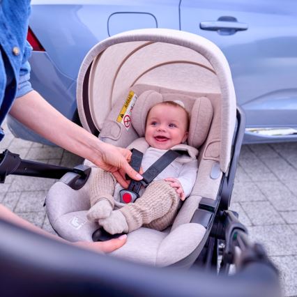Lionelo - Cadeira Auto MOXIE i-Size 40-87 cm Bege Areia