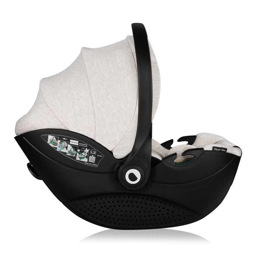 Lionelo - Cadeira Auto MOXIE i-Size 40-87 cm Bege Areia