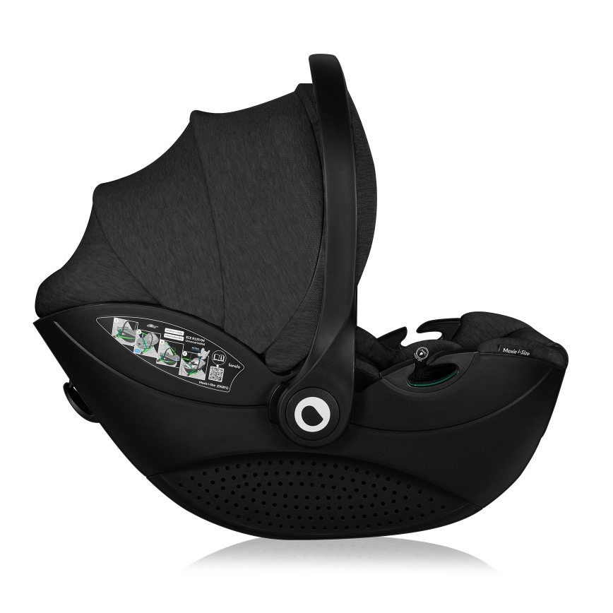 Lionelo - Cadeira Auto MOXIE i-Size 40-87 cm Preto Ônix