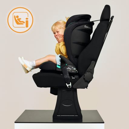 Lionelo - Cadeira Auto NEAL i-Size 100-150 cm Preto Ônix