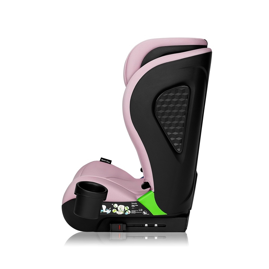 Lionelo - Cadeira Auto NEAL i-Size 100-150 cm Rosa Lilás