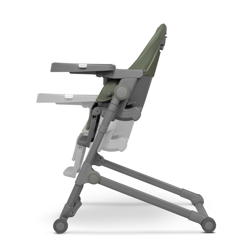 Lionelo - Cadeira de alimentação infantil 2 em 1 CORA PLUS Verde-oliva