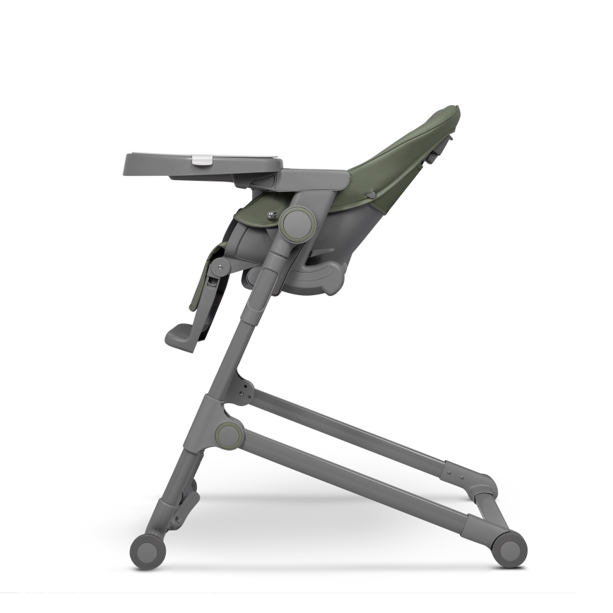 Lionelo - Cadeira de alimentação infantil 2 em 1 CORA PLUS Verde-oliva