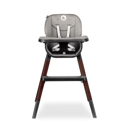 Lionelo - Cadeira de alimentação infantil MONA Black Onyx