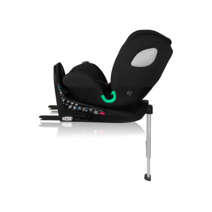 Lionelo - Cadeira para carro com base giratória BRAAM AIR i-Size 40-150 cm Preto Carbono