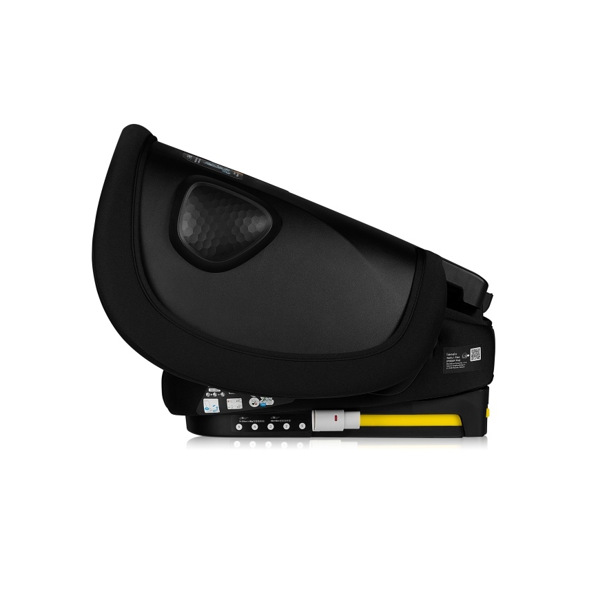 Lionelo - Cadeira de carro dobrável NELLY i-Size 76-150 cm Preto Carbono
