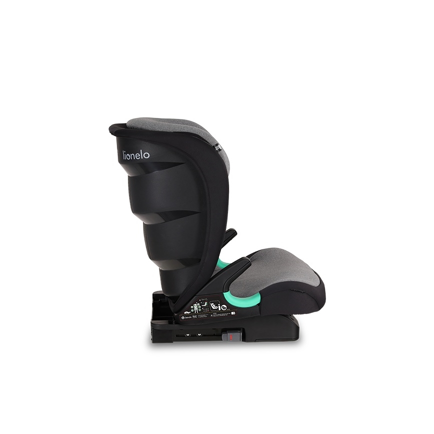 Lionelo - Cadeira de Carro NEAL i-Size 100-150 cm Cinza Stone