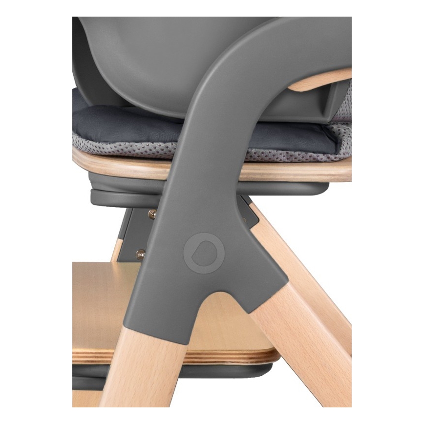 Lionelo - Cadeira de refeição infantil 3 em 1 MEGAN Grey Wood