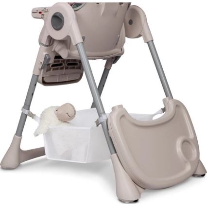Lionelo - Cadeira de refeição infantil ZANNA bege