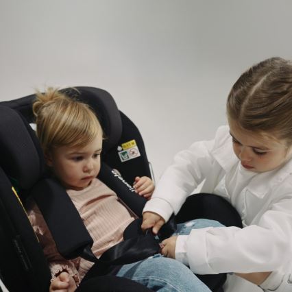 Lionelo - Cadeira auto com base giratória ANTOON PLUS i-Size 40-105 cm Preto Ônix