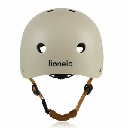 Lionelo - Capacete infantil HELMET Bege Areia