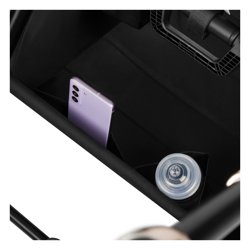 Lionelo - Carrinho 2 em 1 MIKA PLUS Castanho Ferrugem