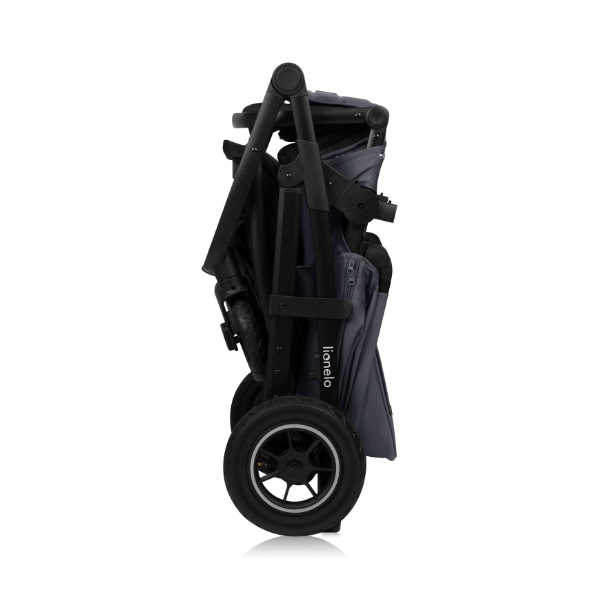 Lionelo - Carrinho combinado 2 em 1 AMBER PLUS Cinza Grafite