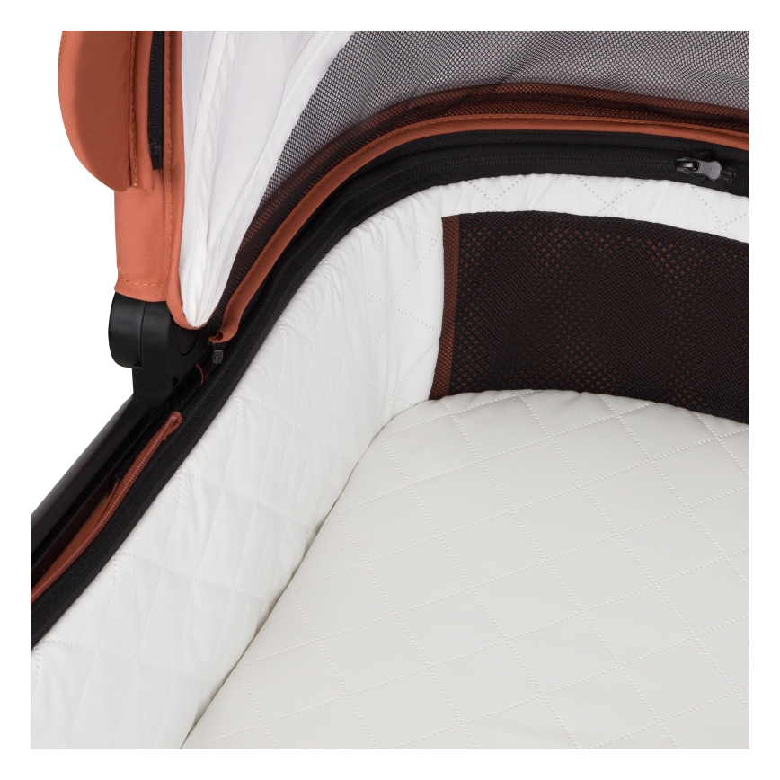 Lionelo - Carrinho combinado 2 em 1 LAYLA Castanho Ferrugem