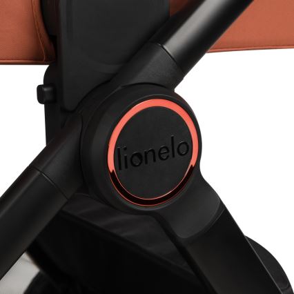 Lionelo - Carrinho combinado 2 em 1 LAYLA Castanho Ferrugem