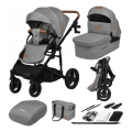 Lionelo - Carrinho combinado 2 em 1 MARI TOUR Grey Stone