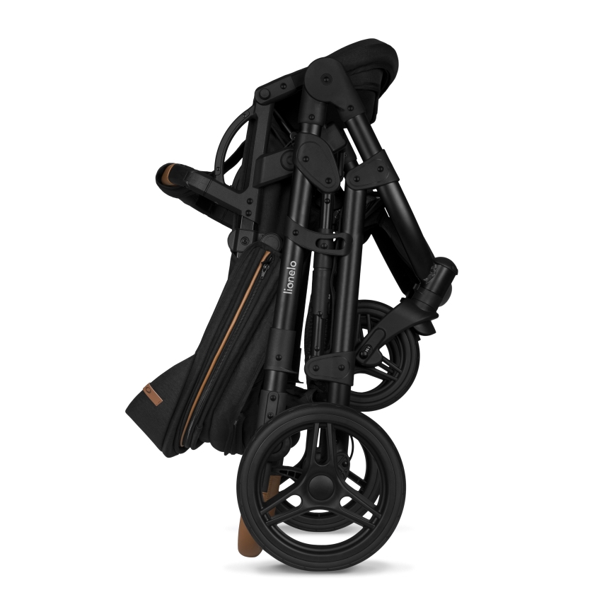 Lionelo - Carrinho combinado 2 em 1 MARI TOUR Preto Ônix