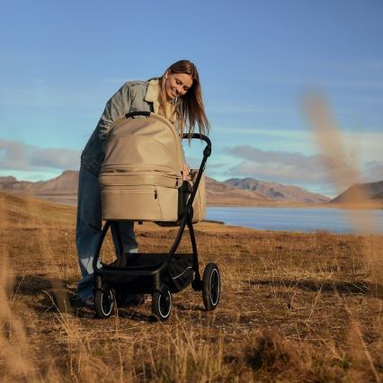 Lionelo - Carrinho combinado 2 em 1 MERIL Bege Areia