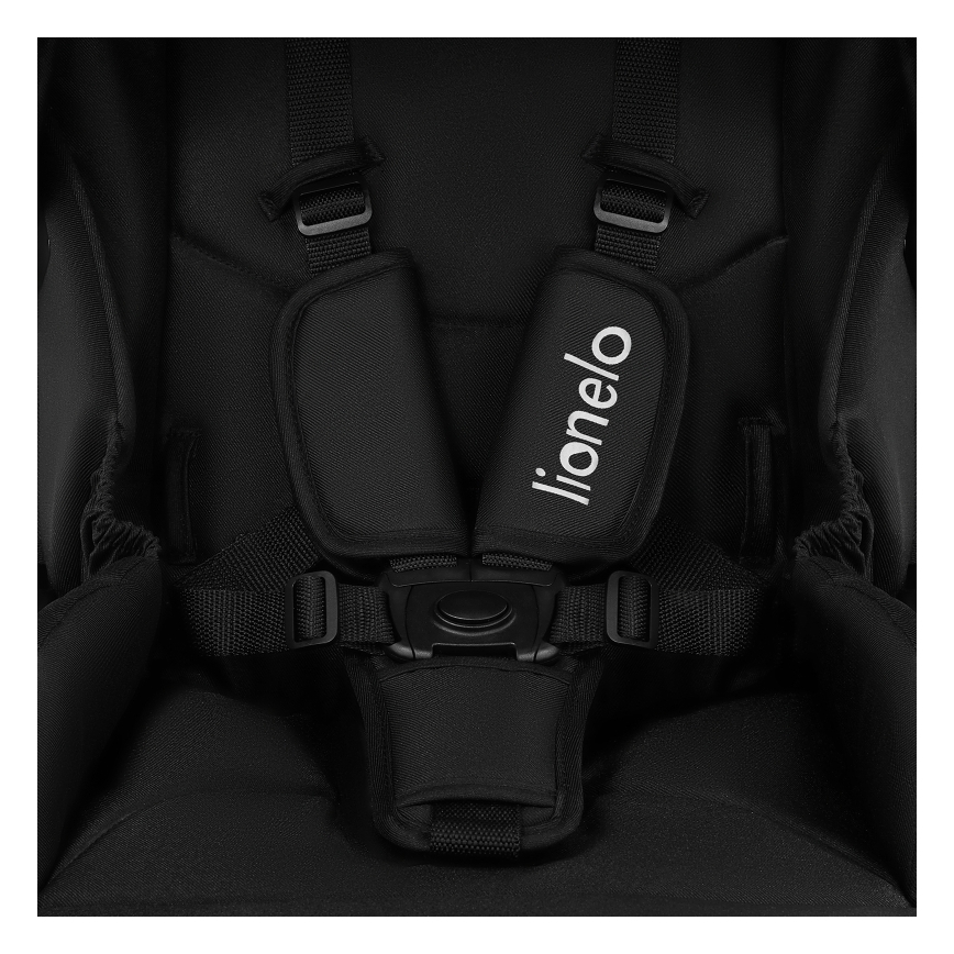 Lionelo - Carrinho combinado 2 em 1 MERIL Preto Ônix