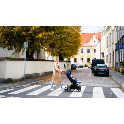 Lionelo - Carrinho combinado 2 em 1 MIKA Azul Marinho