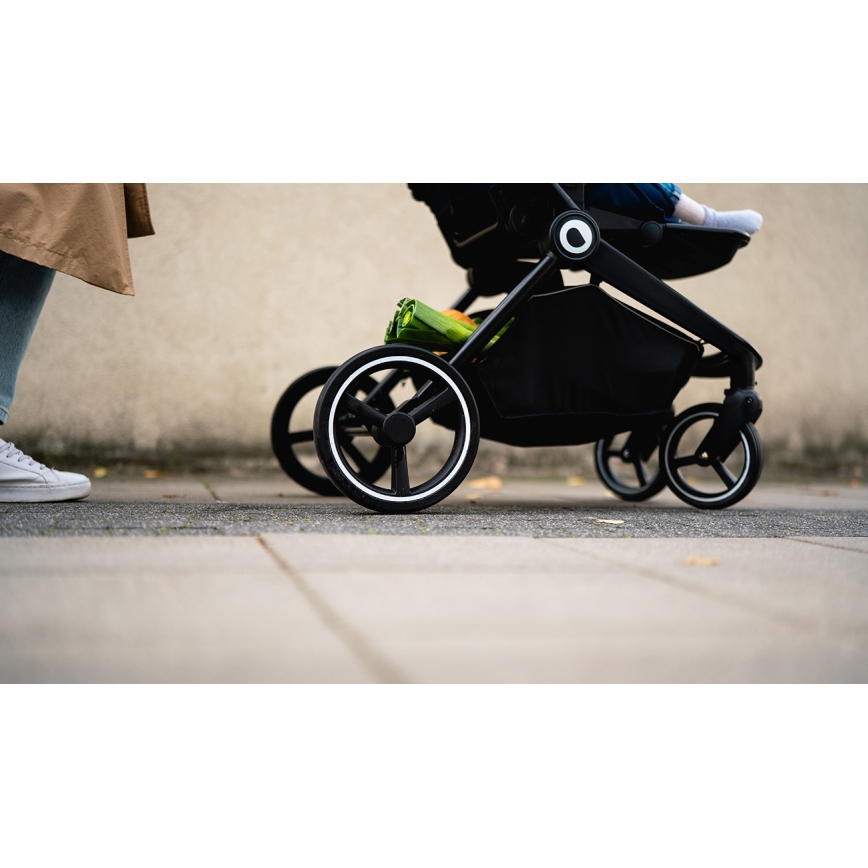 Lionelo - Carrinho combinado 2 em 1 MIKA Azul Marinho