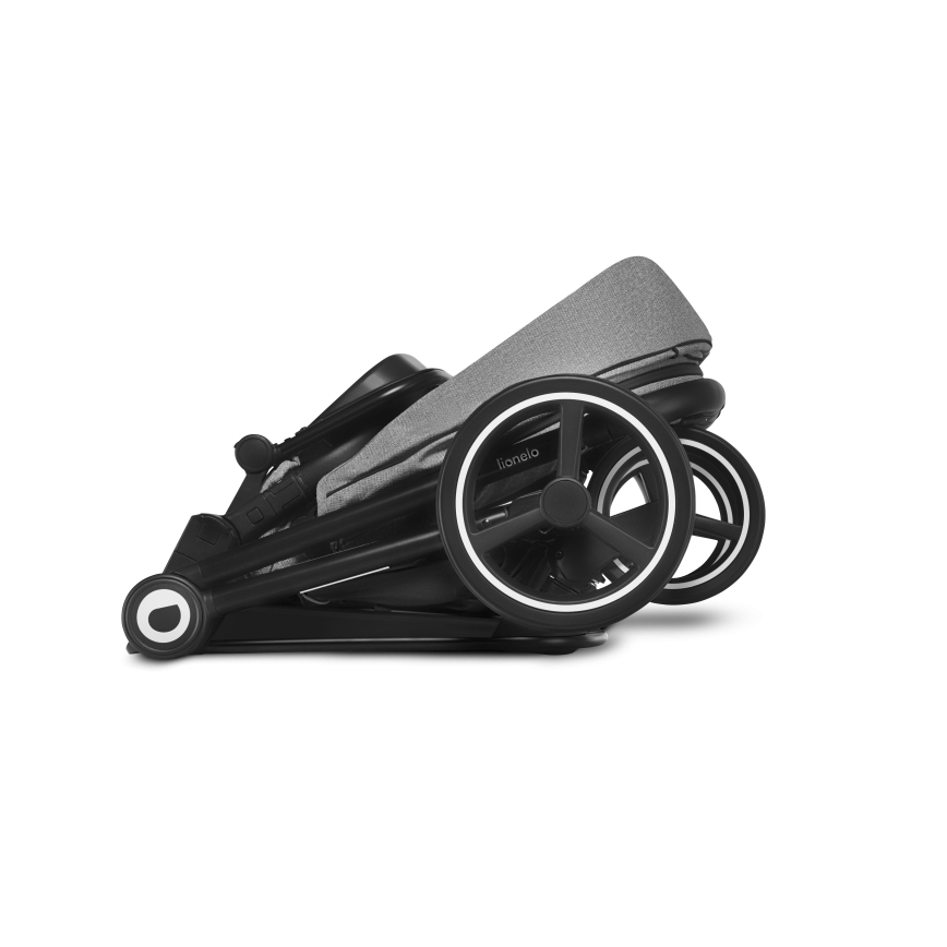 Lionelo - Carrinho combinado 2 em 1 MIKA Pedra Cinzenta