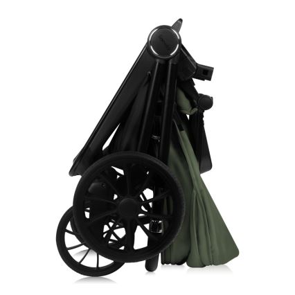 Lionelo - Carrinho combinado 2 em 1 MIKA PLUS Verde Oliva