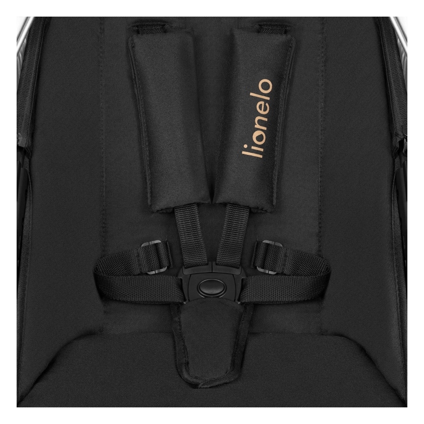 Lionelo - Carrinho combinado 3 em 1 AMBER Black Onyx