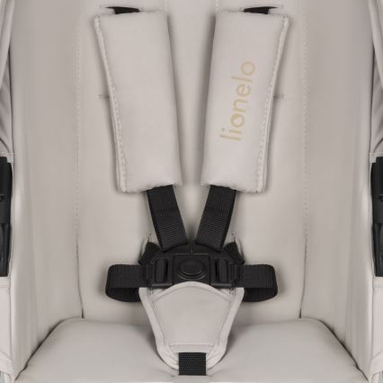 Lionelo - Carrinho combinado 3 em 1 AMBER PLUS Bege Areia