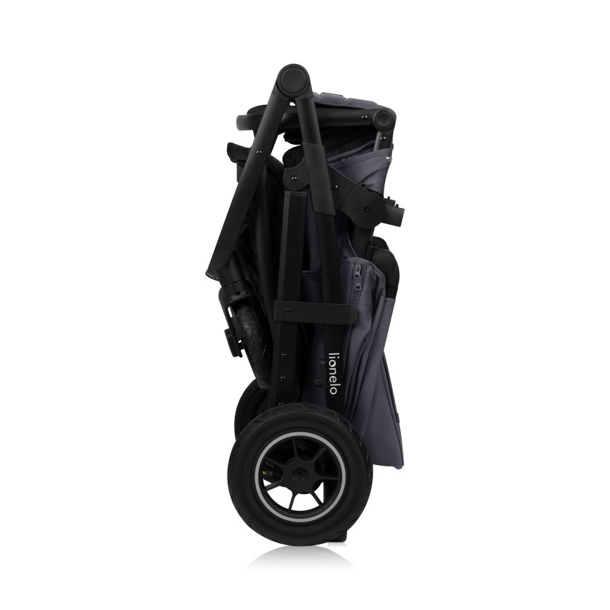 Lionelo - Carrinho combinado 3 em 1 AMBER PLUS cinzento grafite