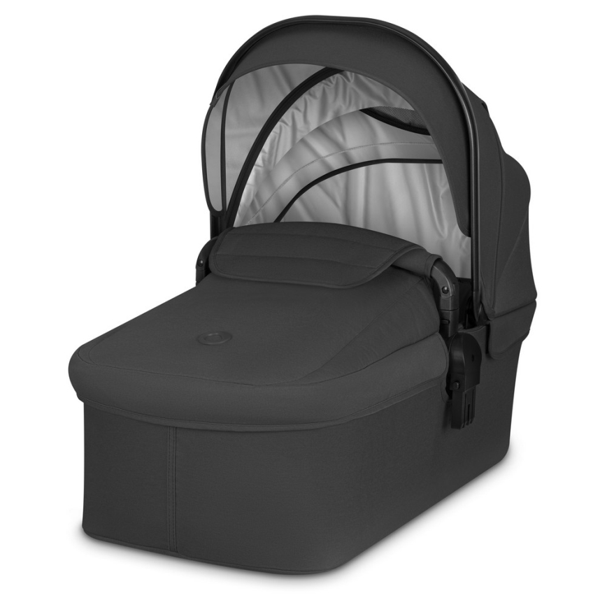 Lionelo - Carrinho combinado 3 em 1 BIANKA Black Onyx