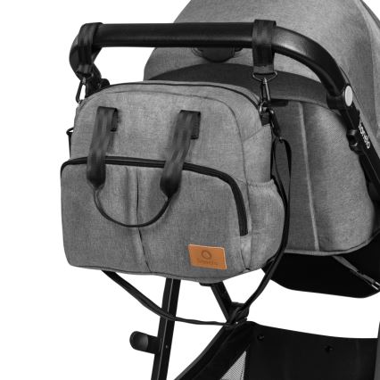 Lionelo - Carrinho combinado 3 em 1 BIANKA Pedra Cinzenta