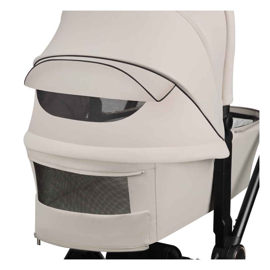 Lionelo - Carrinho combinado 3 em 1 MIKA PLUS Bege Areia