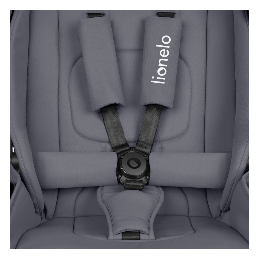 Lionelo - Carrinho combinado 3 em 1 MIKA PLUS Grey Stone