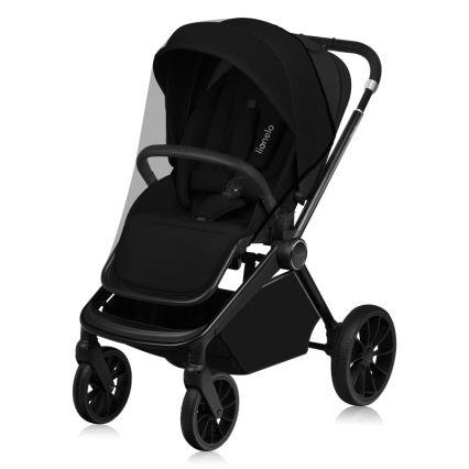 Lionelo - Carrinho combinado 3 em 1 MIKA PLUS Ônix Preto