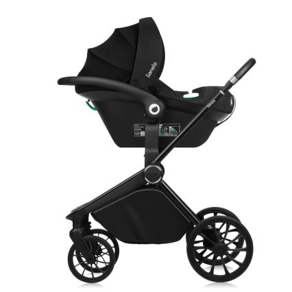 Lionelo - Carrinho combinado 3 em 1 MIKA PLUS Ônix Preto