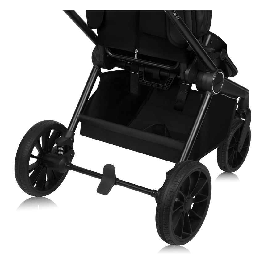 Lionelo - Carrinho combinado 3 em 1 MIKA PLUS Ônix Preto