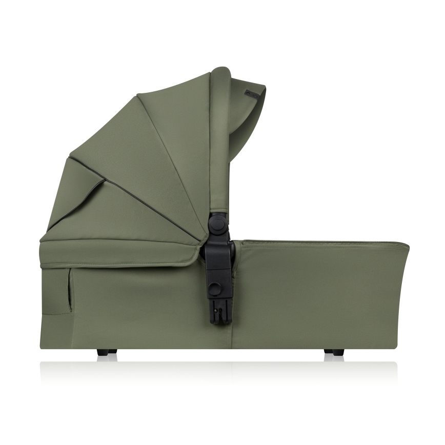 Lionelo - Carrinho de bebé combinado 2 em 1 AMBER PLUS Verde Floresta