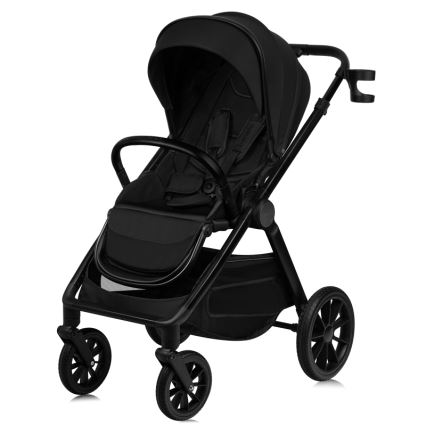 Lionelo - Carrinho de bebé combinado 2 em 1 LAYLA Black Onyx
