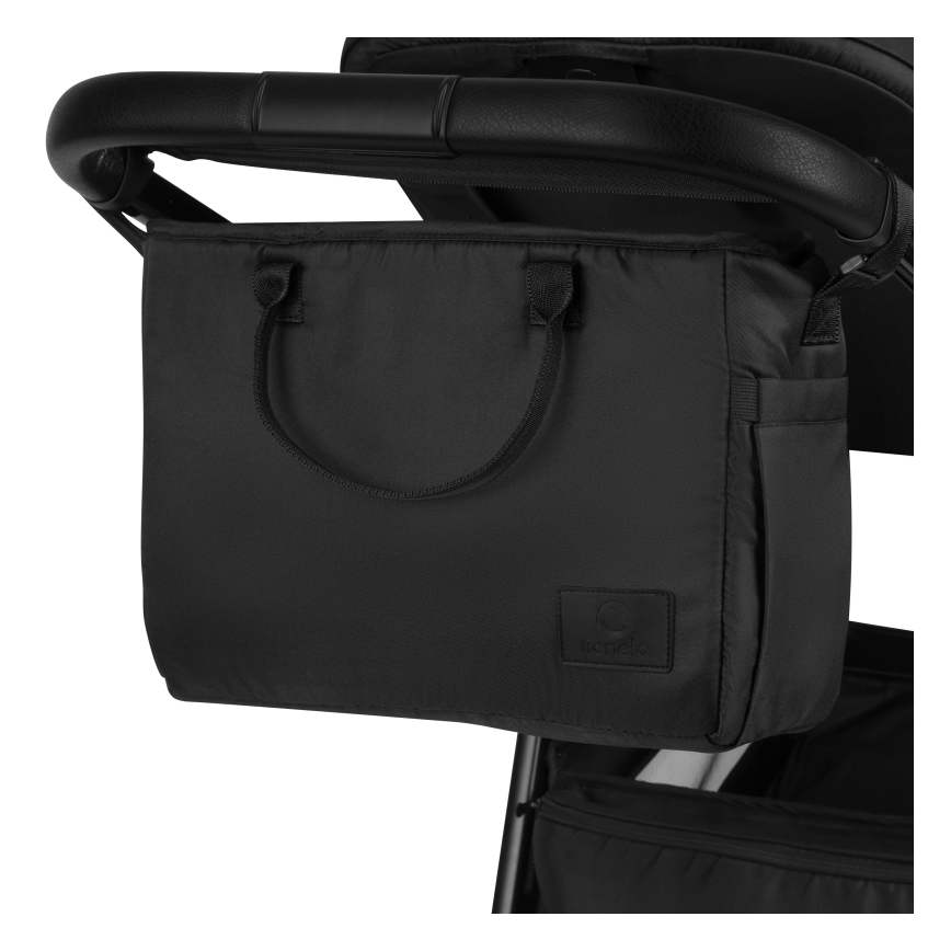 Lionelo - Carrinho de bebé combinado 2 em 1 LAYLA Black Onyx