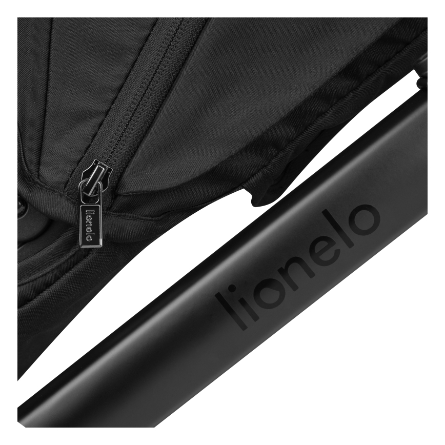 Lionelo - Carrinho de bebé combinado 2 em 1 LAYLA Black Onyx