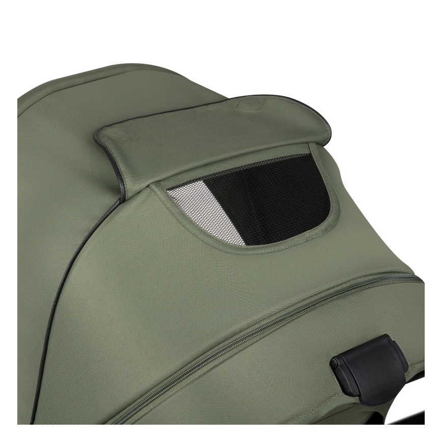 Lionelo - Carrinho de bebé combinado 3 em 1 AMBER PLUS Green Forest