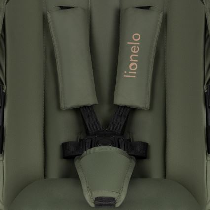 Lionelo - Carrinho de bebé combinado 3 em 1 AMBER PLUS Green Forest