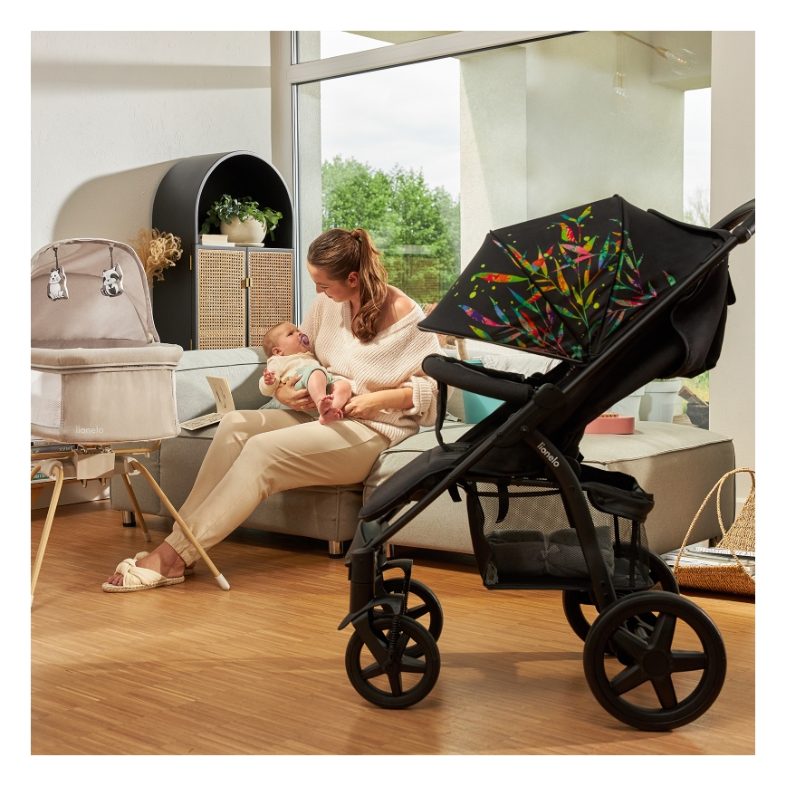 Lionelo - Carrinho de passeio ANNET PLUS preto