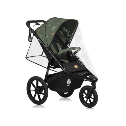 Lionelo - Carrinho de passeio AZURA preto/verde