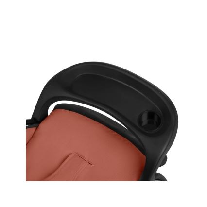 Lionelo - Carrinho de passeio desportivo EMMA PLUS tijolo/preto