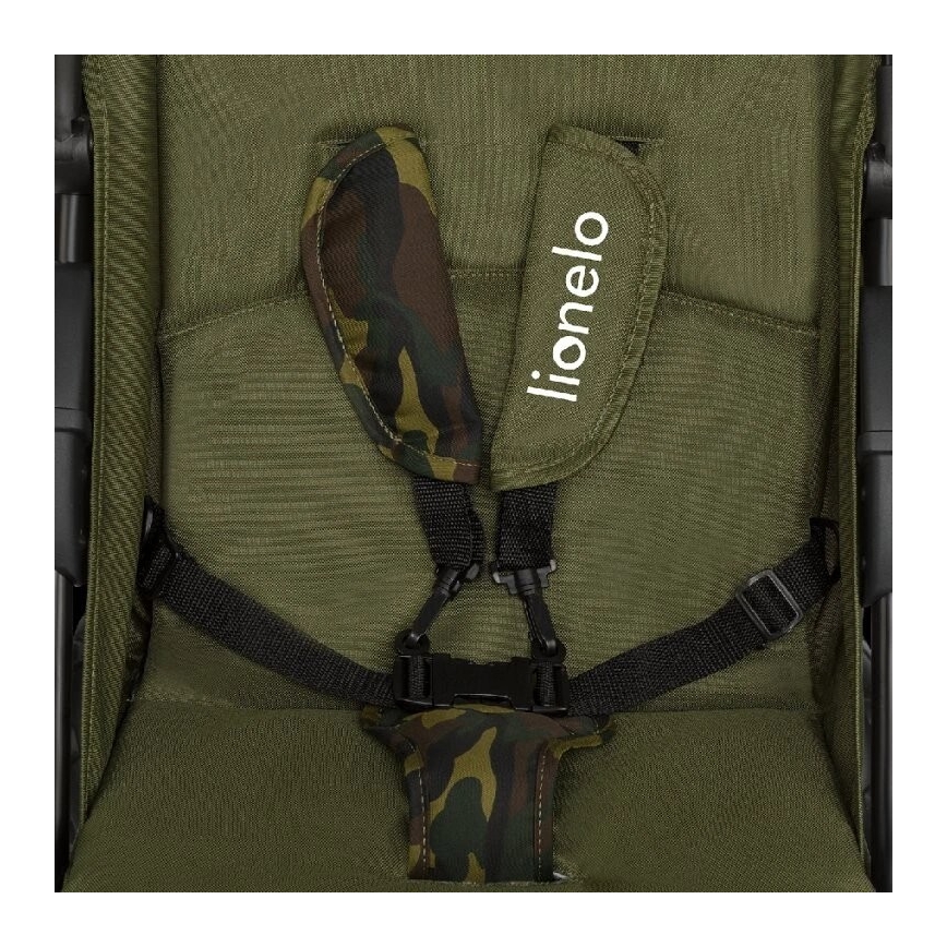 Lionelo - Carrinho de passeio desportivo EMMA PLUS verde